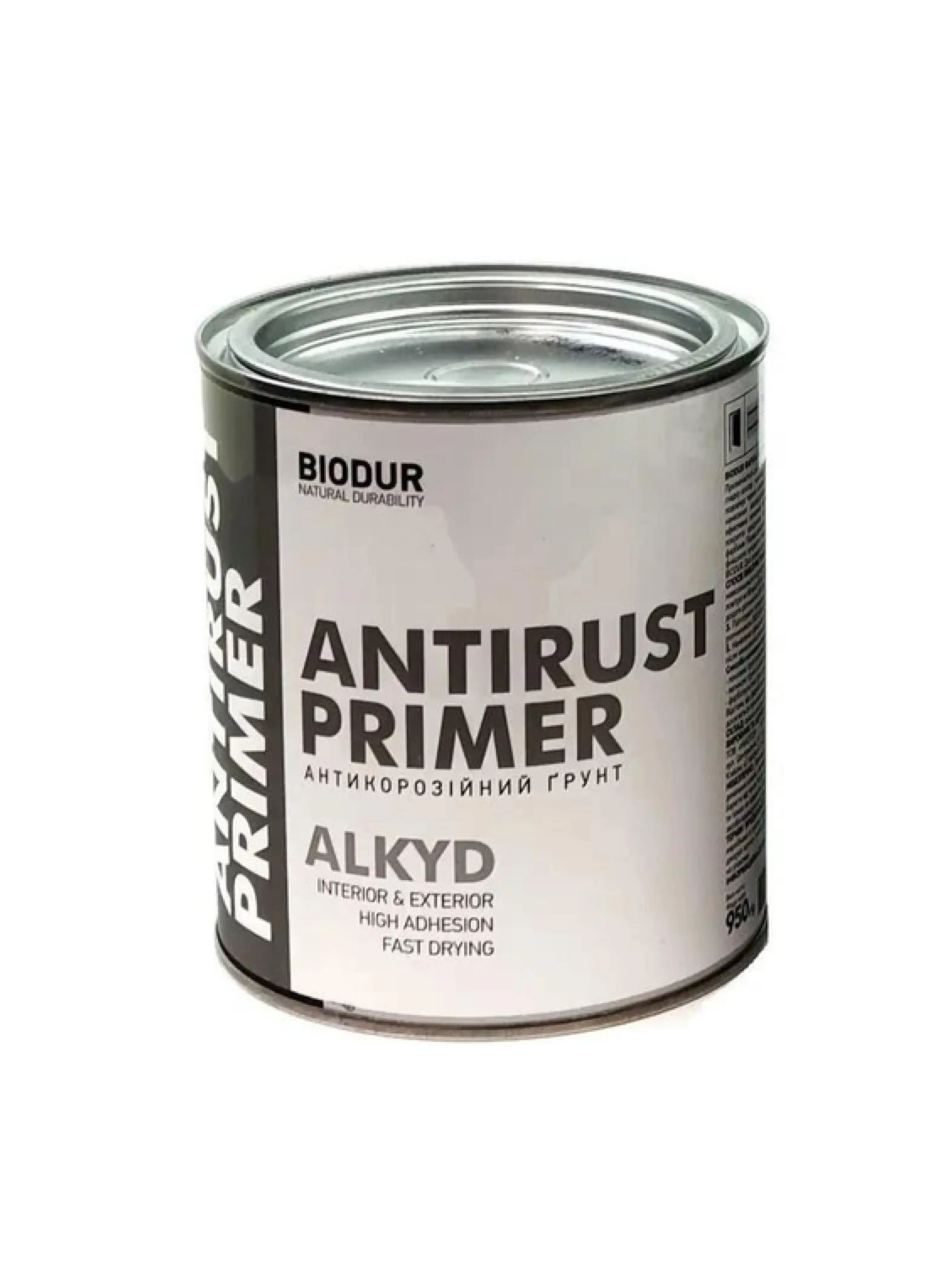Фарба-основа грунтувальна антикорозійна TM "Biodur" (банка), 2,5 кг.