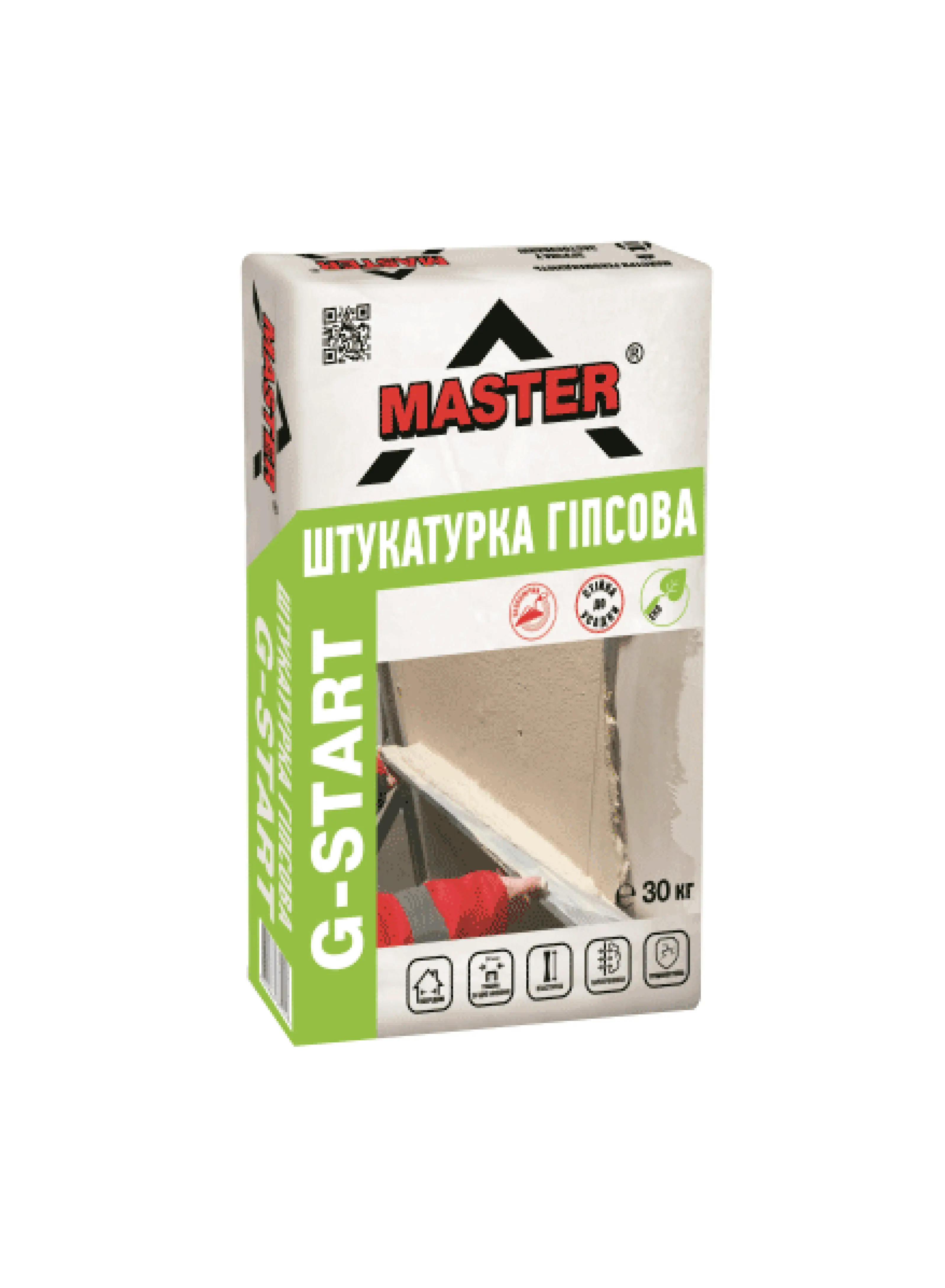 Штукатурка гіпсова TM "Master" "Master G-Start", 30 кг