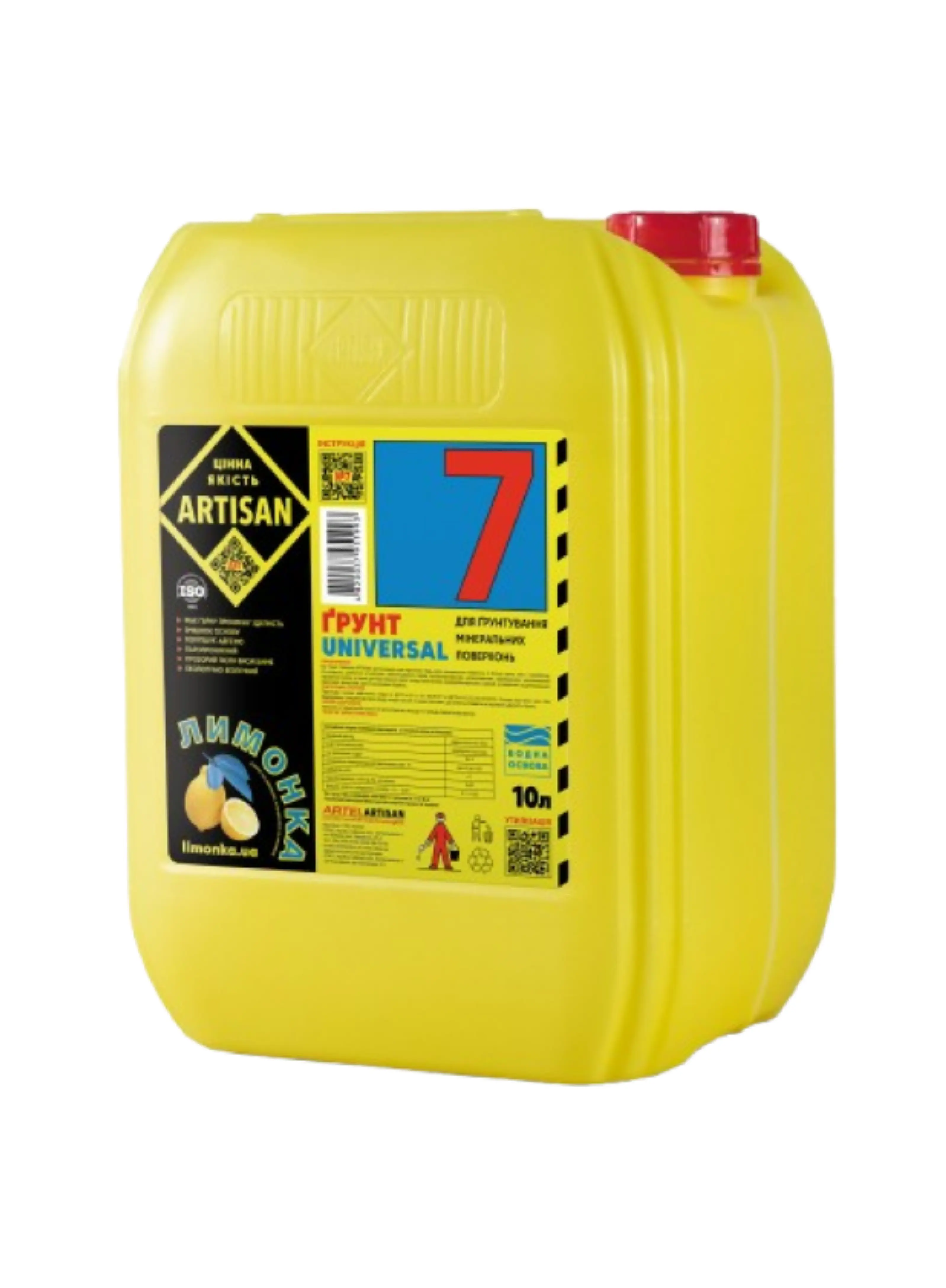 Ґрунтовка глибокого проникнення TM "Artisan" "№7 Universal", 10 л