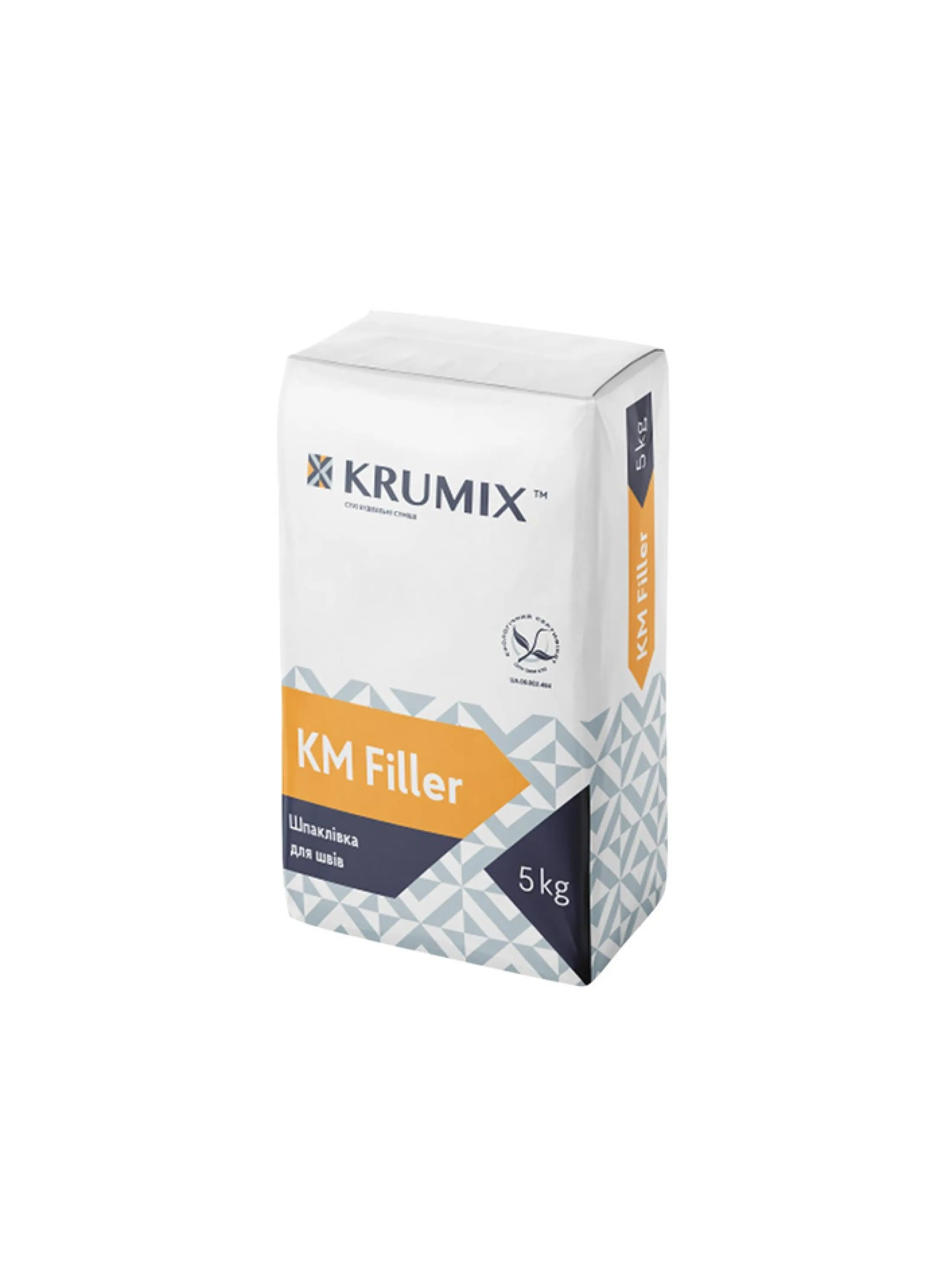Шпатлівка для швів TM "Krumix" "KM Filler", 4/5 кг