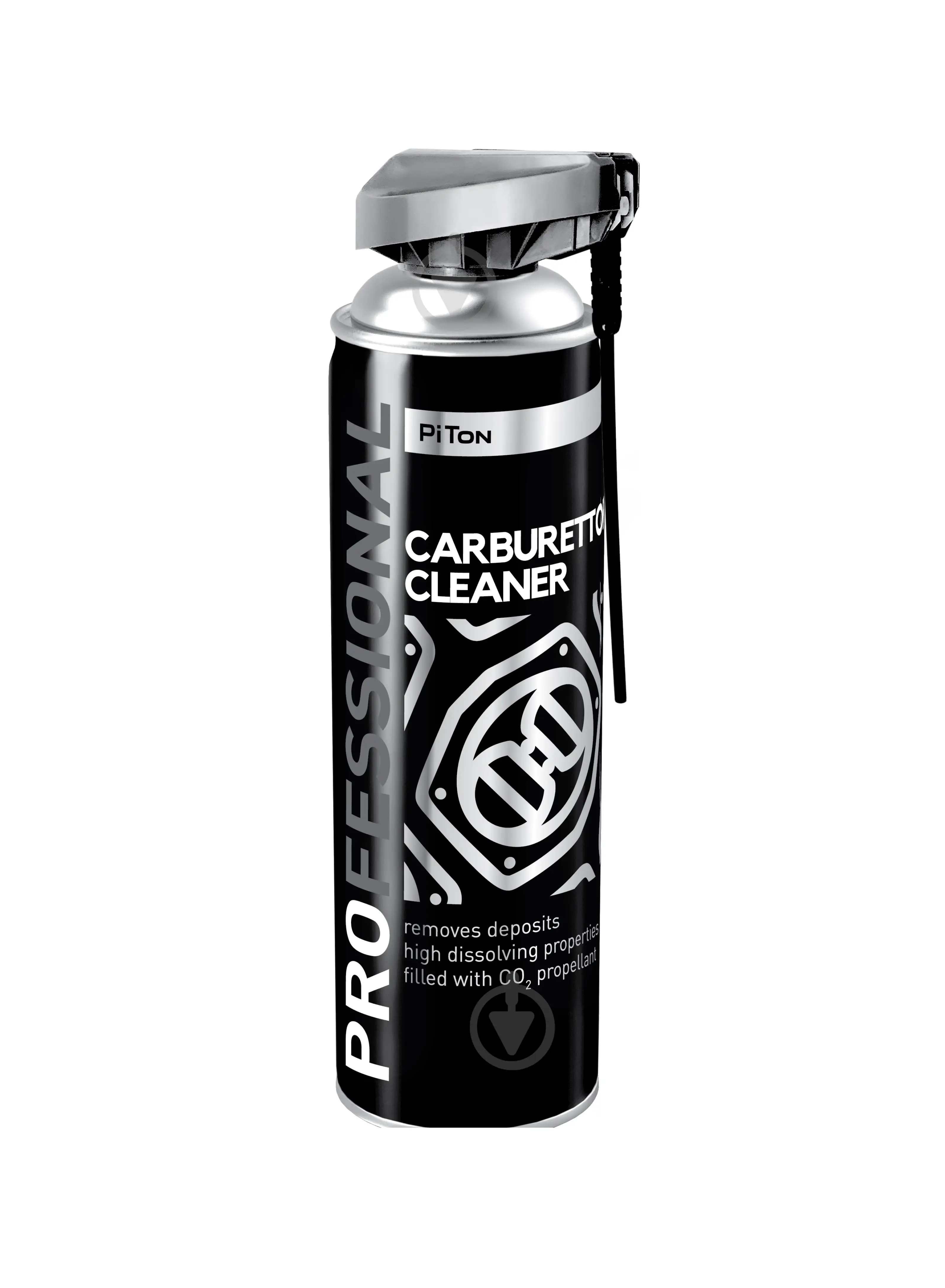 Спрей TM "Piton" "Очищувач карбюратора Pro" (аерозоль), 500 мл