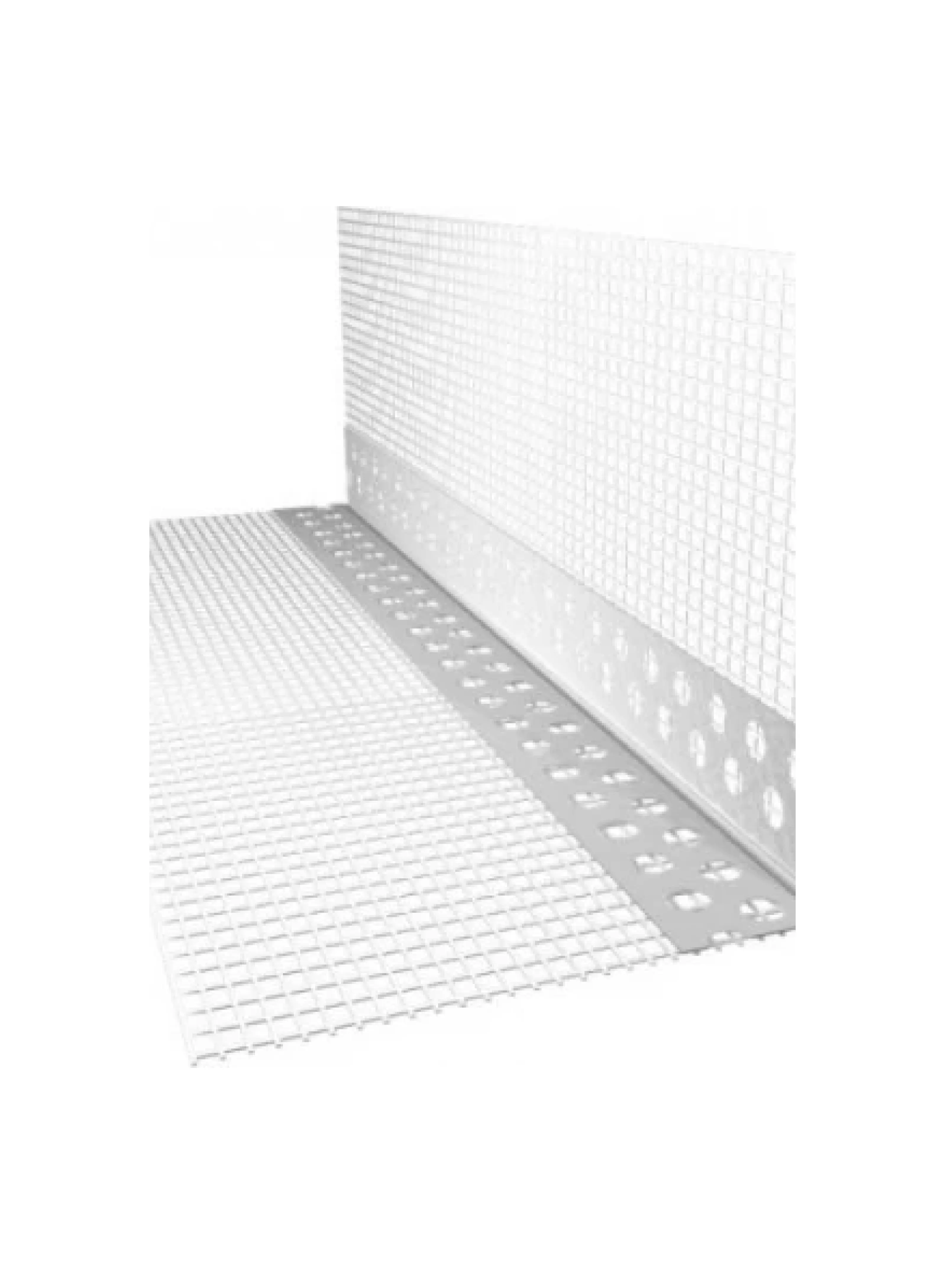 Кутник перфорований пластиковий "Thermomaster" з сіткою 10x10 (3 м), 50 шт