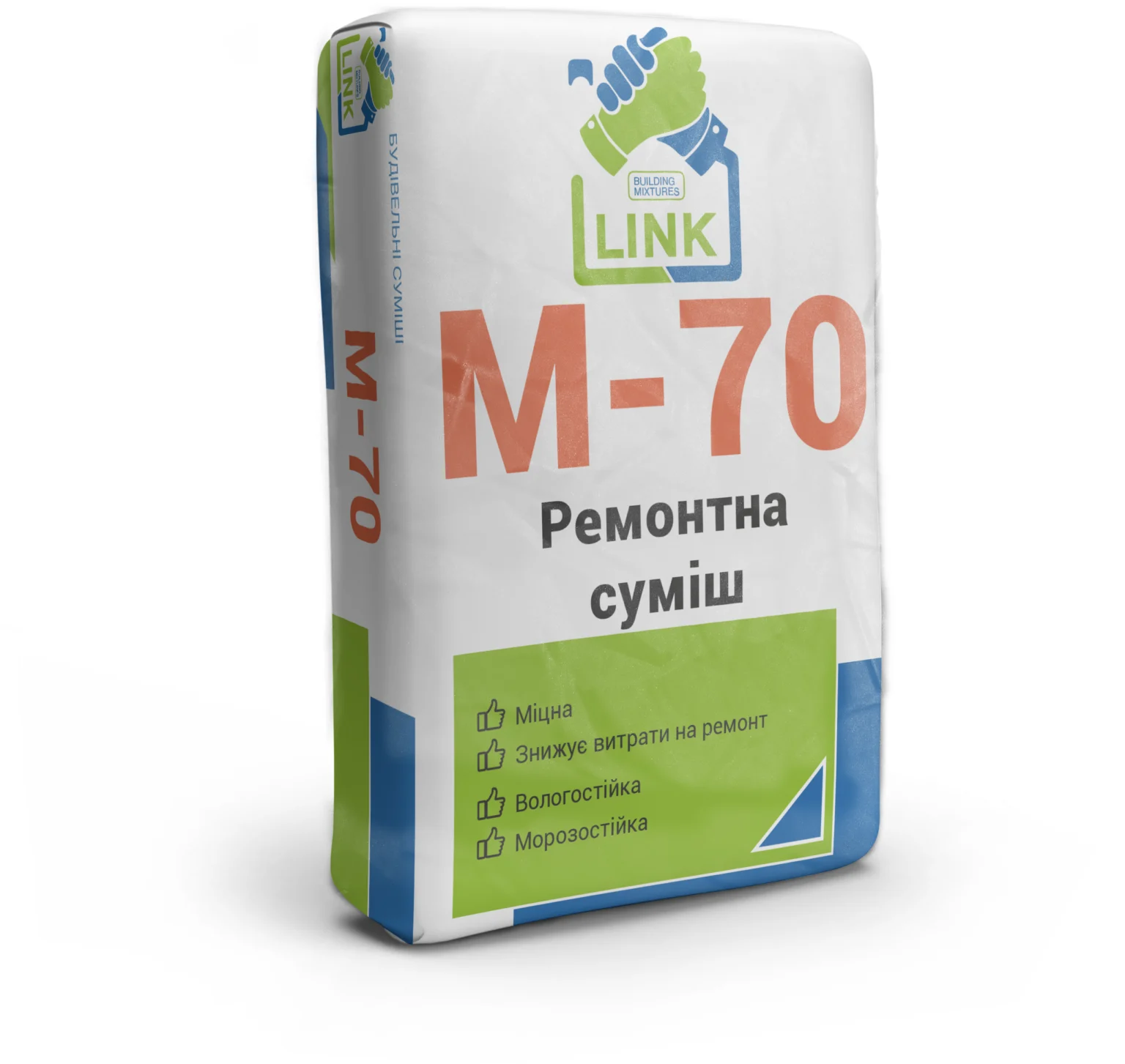 Ремонтна суміш (ЦПС) TM "Link" "M-70", 25 кг