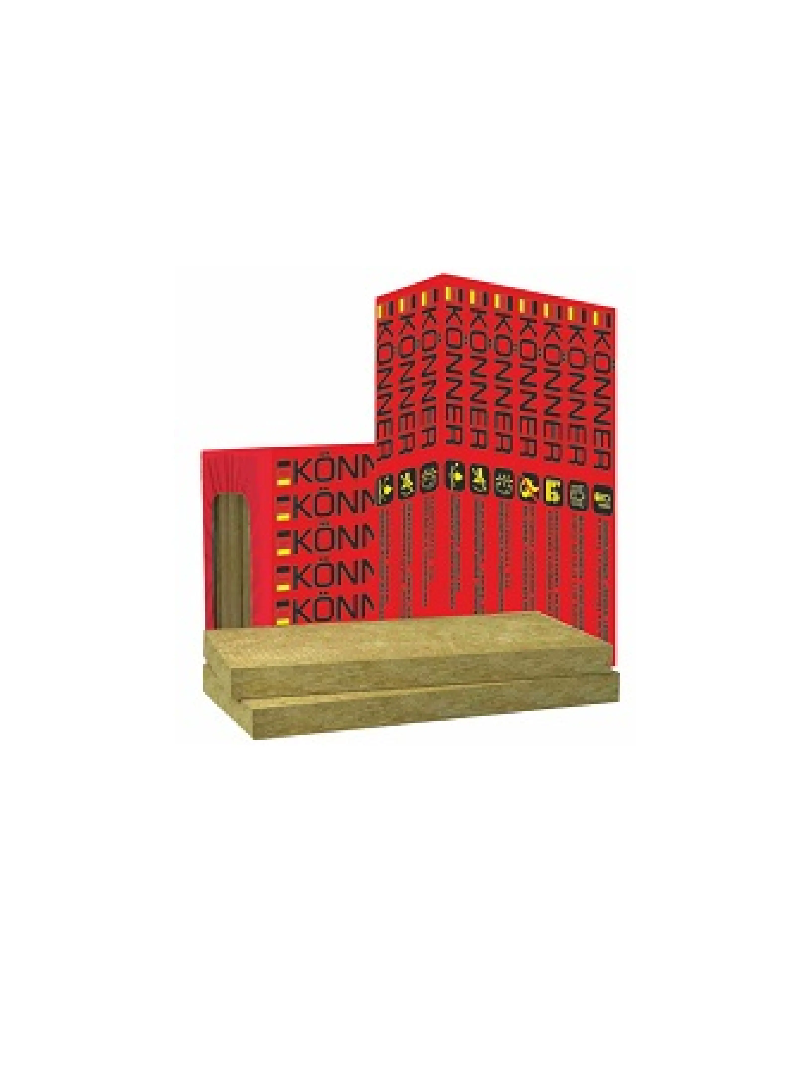 Мінераловатна плита TM "Konner" "Master Котедж 120" 100 мм (2 шт/1,44 кв. м)